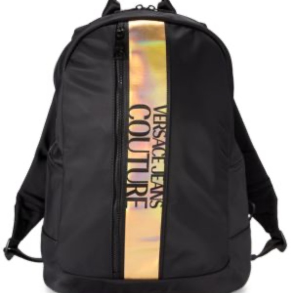 Versace Jeans Collection Other - Versace Jeans Collection Black and Gold Backpack